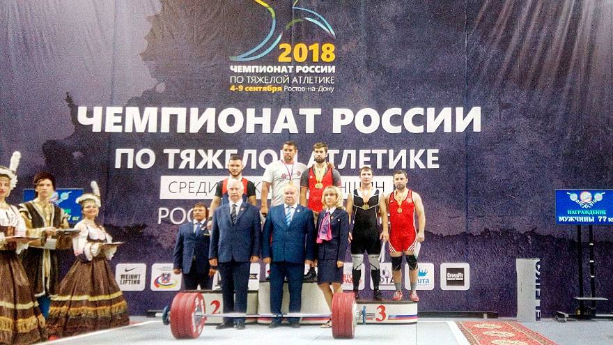 Томские штангисты завоевали две медали на чемпионате России 