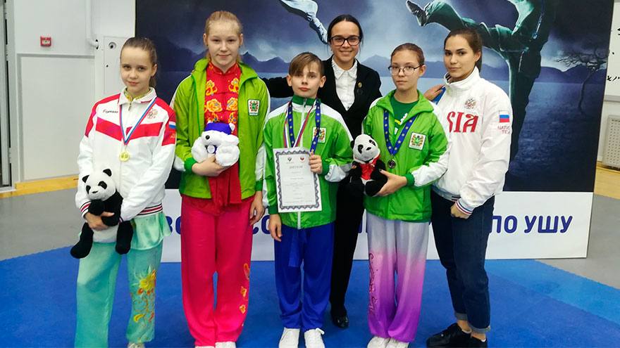 Томские ушуисты завоевали медали на всероссийских стартах