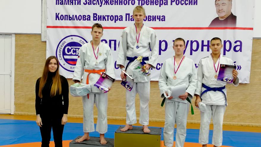 Томич стал призером открытого турнира по дзюдо в Красноярске