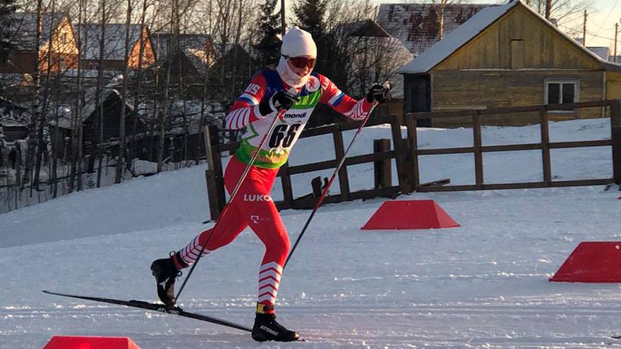 Томская лыжница завоевала всероссийские медали