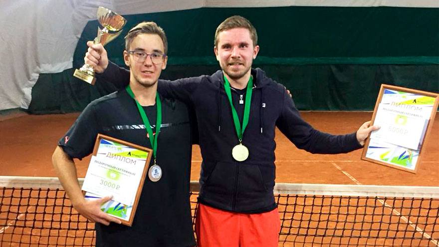 Очередная победа Егора Жукова на теннисных кортах