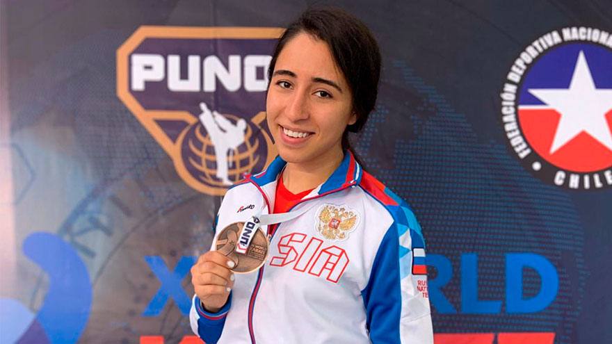 Томичка завоевала бронзу на первенстве мира по карате в Чили
