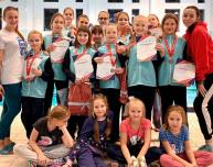 Томские синхронистки завоевали медали в Красноярске