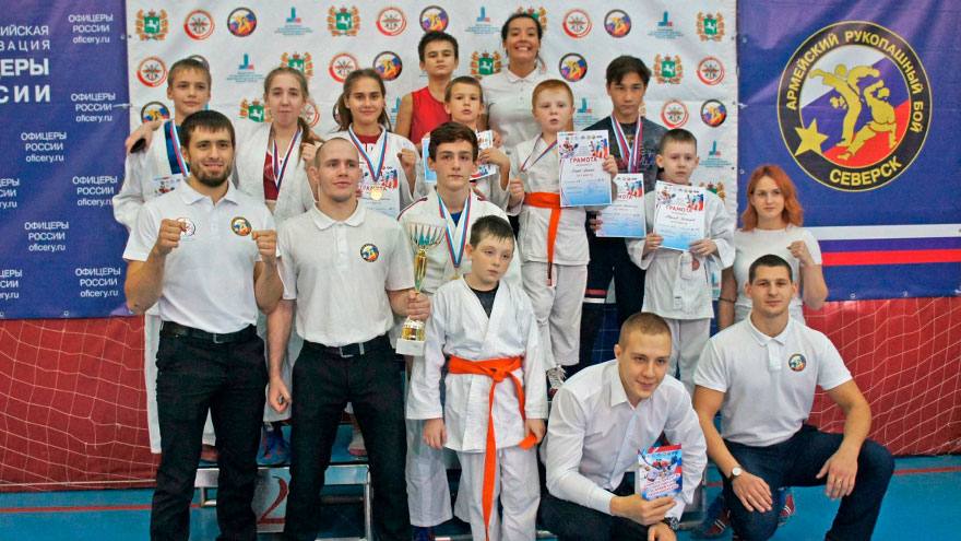 Клуб «Шторм» победил в турнире по АРБ в Северске