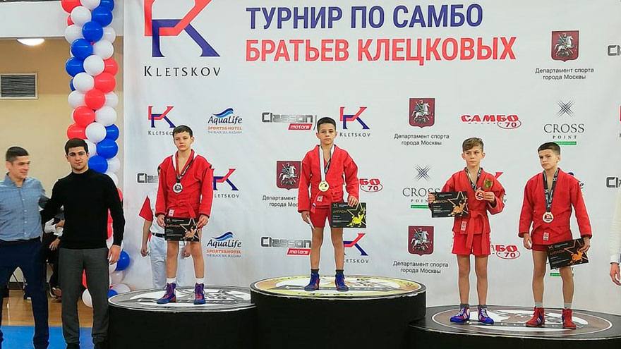 Томский самбист победил на турнире в Москве