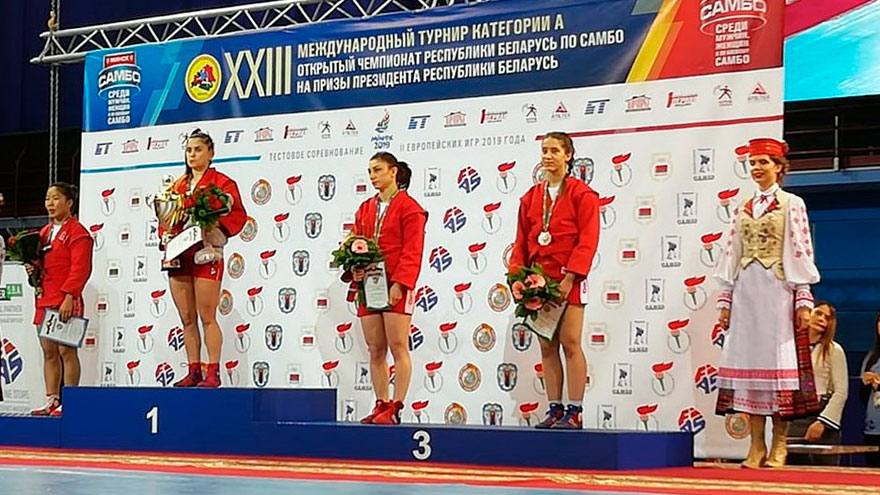 Томская самбистка завоевала бронзу на международном турнире   