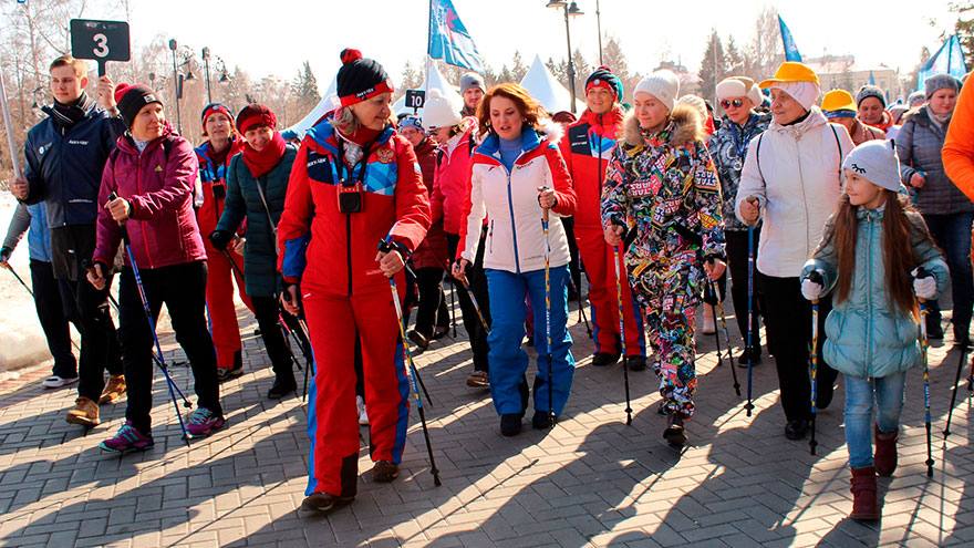 В фестивале «Ходи, Россия» в Томской области приняли участие более 2000 человек