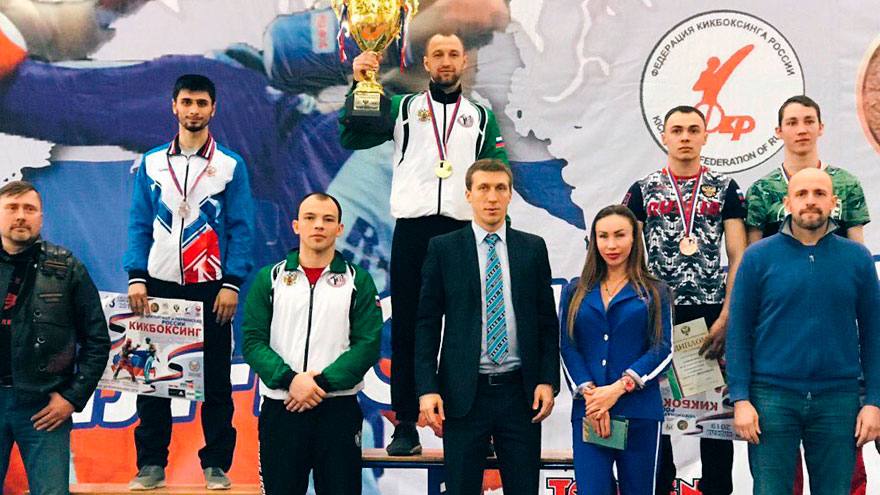 Илья Афонин победил на чемпионате РФ по кикбоксингу