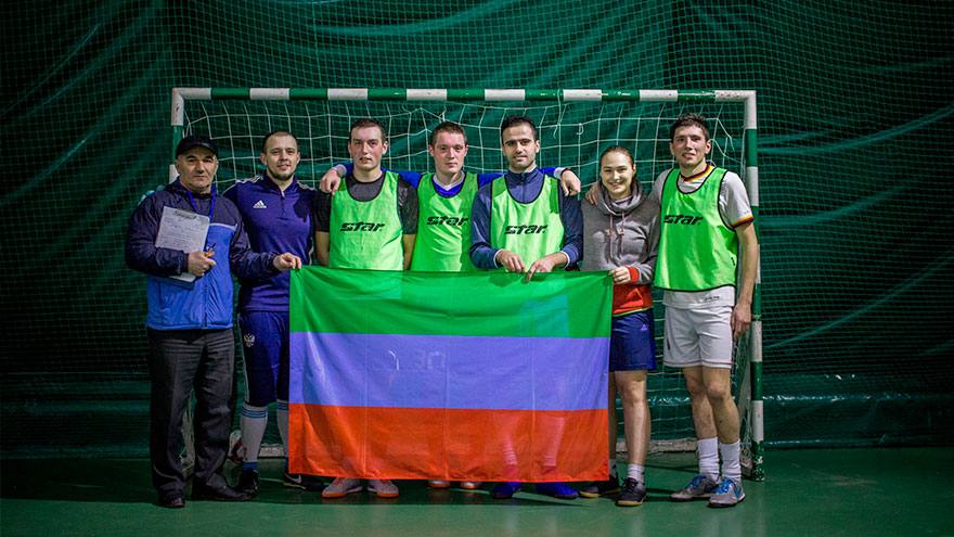 Команда Союза Дагестанских народов победила в «Кубке наций по футболу»