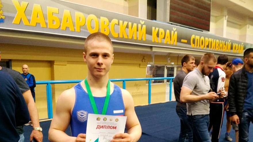Томич победил на всероссийском турнире по греко-римской борьбе
