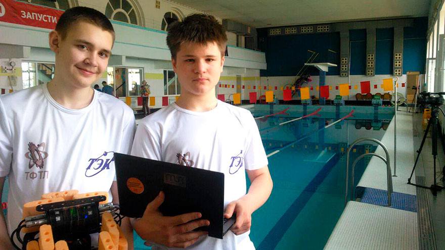 Томичи отличились на крупных соревнованиях по подводной робототехнике