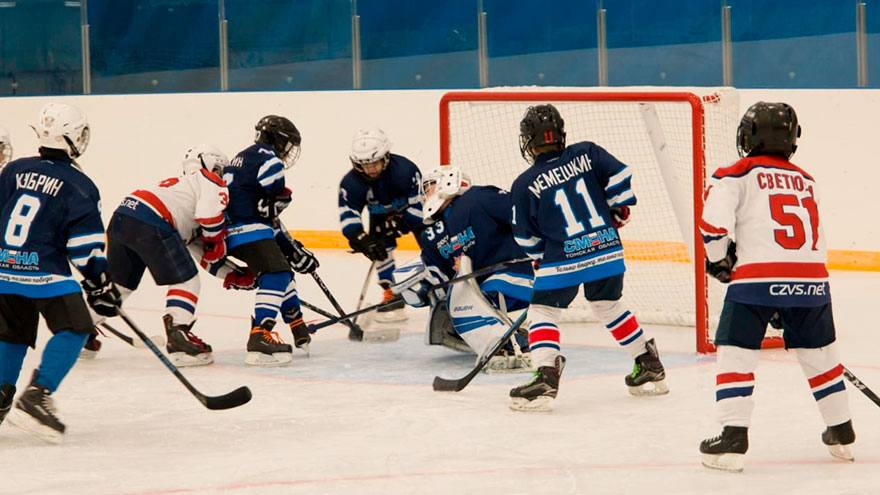 Юные томские хоккеисты завершили серию игр с читинцами на победной ноте