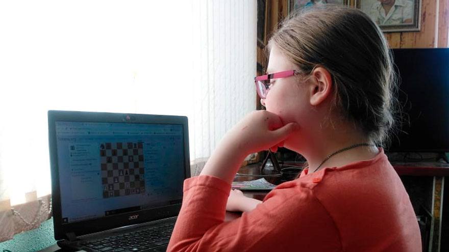 Юные шахматисты завершили открытое онлайн-первенство ДЮСШ № 7