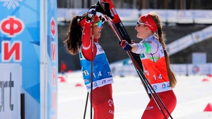 Лыжница Алёна Баранова стала призером чемпионата РФ в командном спринте