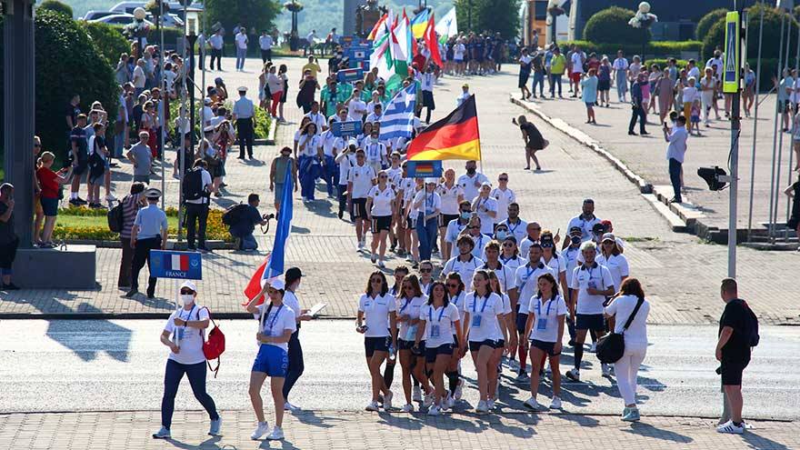 Состоялась церемония открытия чемпионата мира по плаванию в ластах