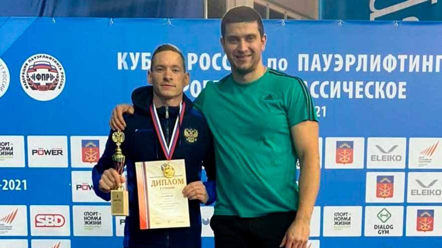 Томский пожарный отличился на Кубке РФ по пауэрлифтингу