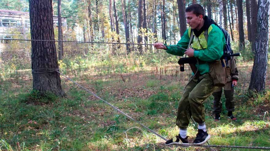 Стартуют региональные соревнования «Юный разведчик»