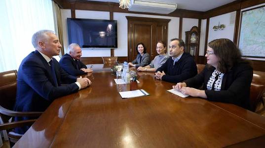 Владимир Мазур провел рабочую встречу с главой комитета Госдумы по физкультуре и спорту