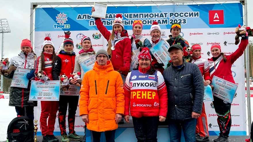 Томская лыжница завоевала серебряную медаль на чемпионате РФ 