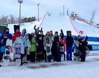 Сноубордисты отличились на соревнованиях в Красноярске