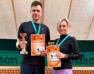 Артем Харламов и Лидия Смирнова выиграли парный теннисный турнир