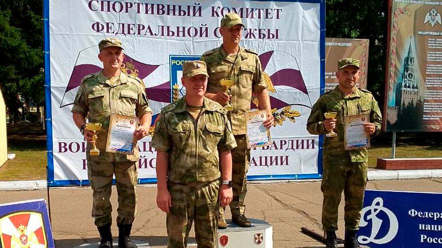 Росгвардейцы стали призерами чемпионата Сибири по военно-прикладному спорту