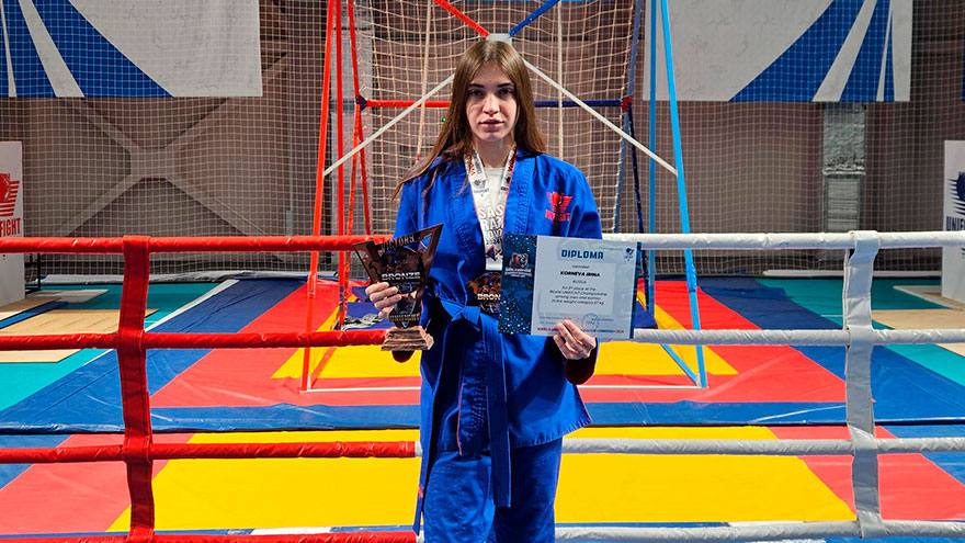 Ирина Корнева завоевала медаль на чемпионате мира по универсальному бою