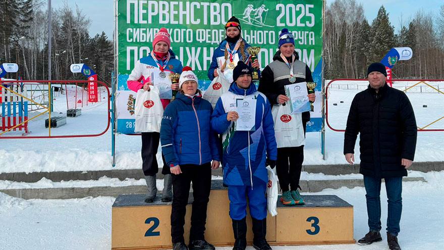 Очередные медали томских лыжников на первенстве СФО