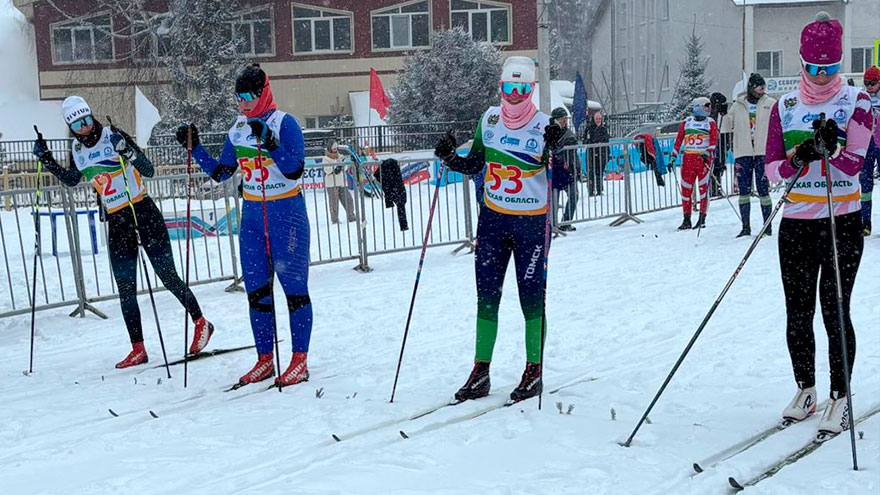 Лыжники разыграли медали очередных областных соревнований