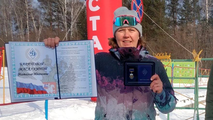 Олимпийской чемпионке вручили знак «Почетный динамовец»