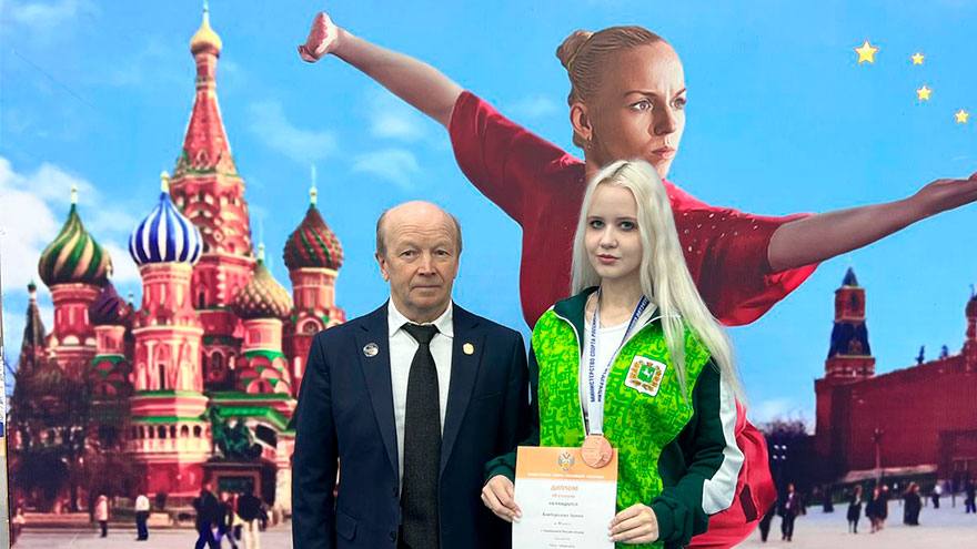 Арина Байбородова стала бронзовым призером чемпионата России по ушу
