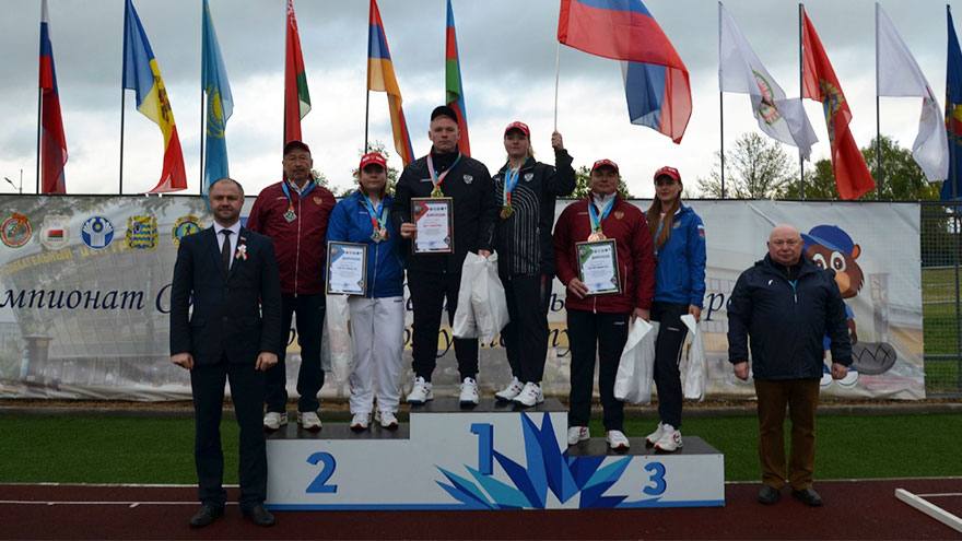 Владимир Синьков стал призером чемпионата СНГ по городошному спорту