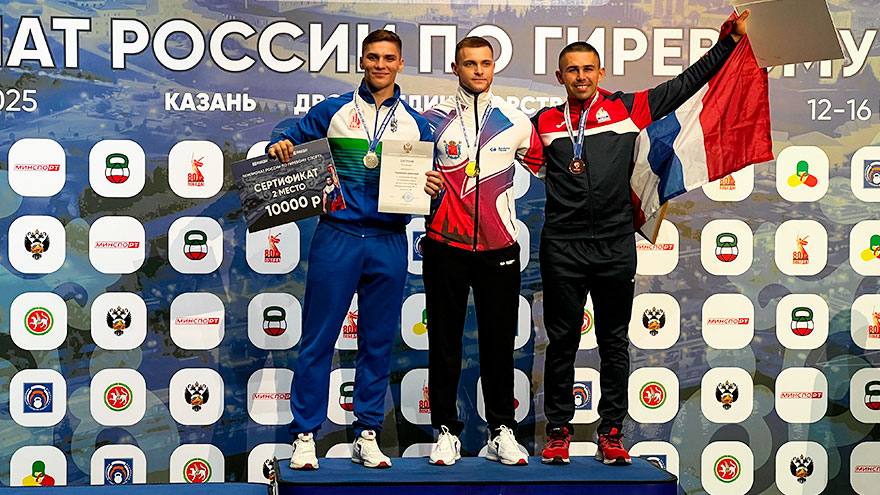 Томский гиревик завоевал медаль на чемпионате России 
