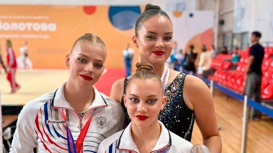 Арина Шишкина победила на международном турнире по спортивной акробатике