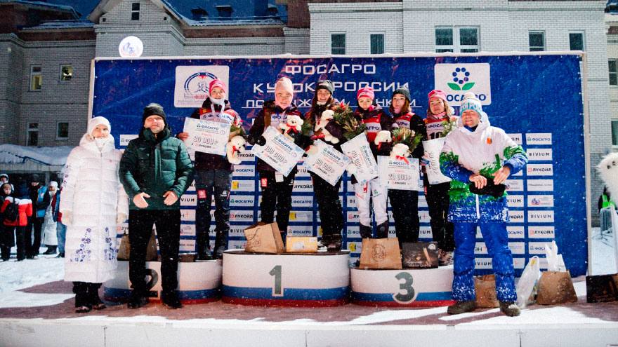 Лыжница Алёна Баранова сохраняет лидерство в спринтерском зачете Кубка РФ   
