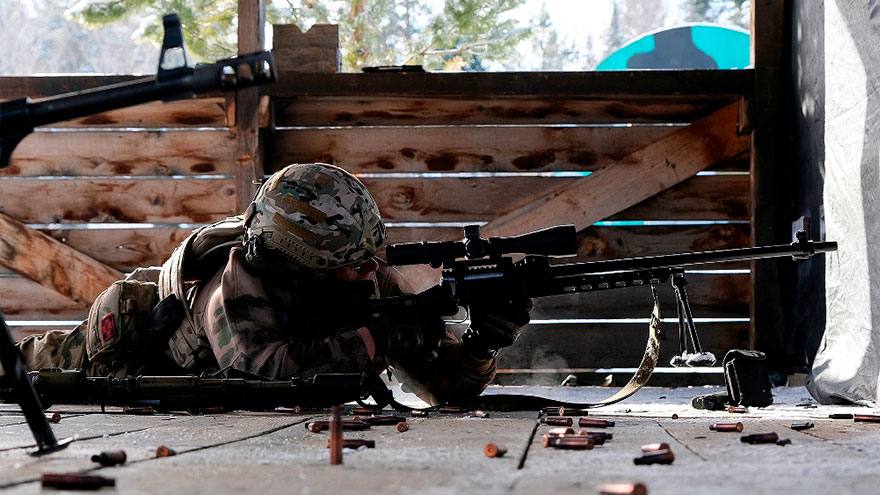 Томские росгвардейцы победили на соревнованиях по стрельбе на Алтае
