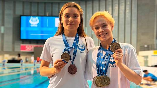 Томские подводники взяли еще две медали на финише чемпионата мира