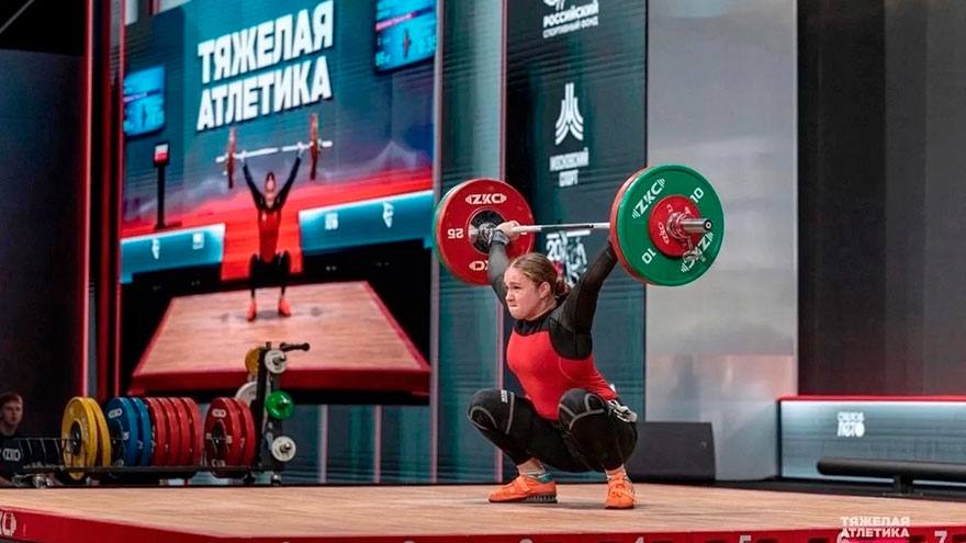 Томская штангистка завоевала медаль чемпионата России